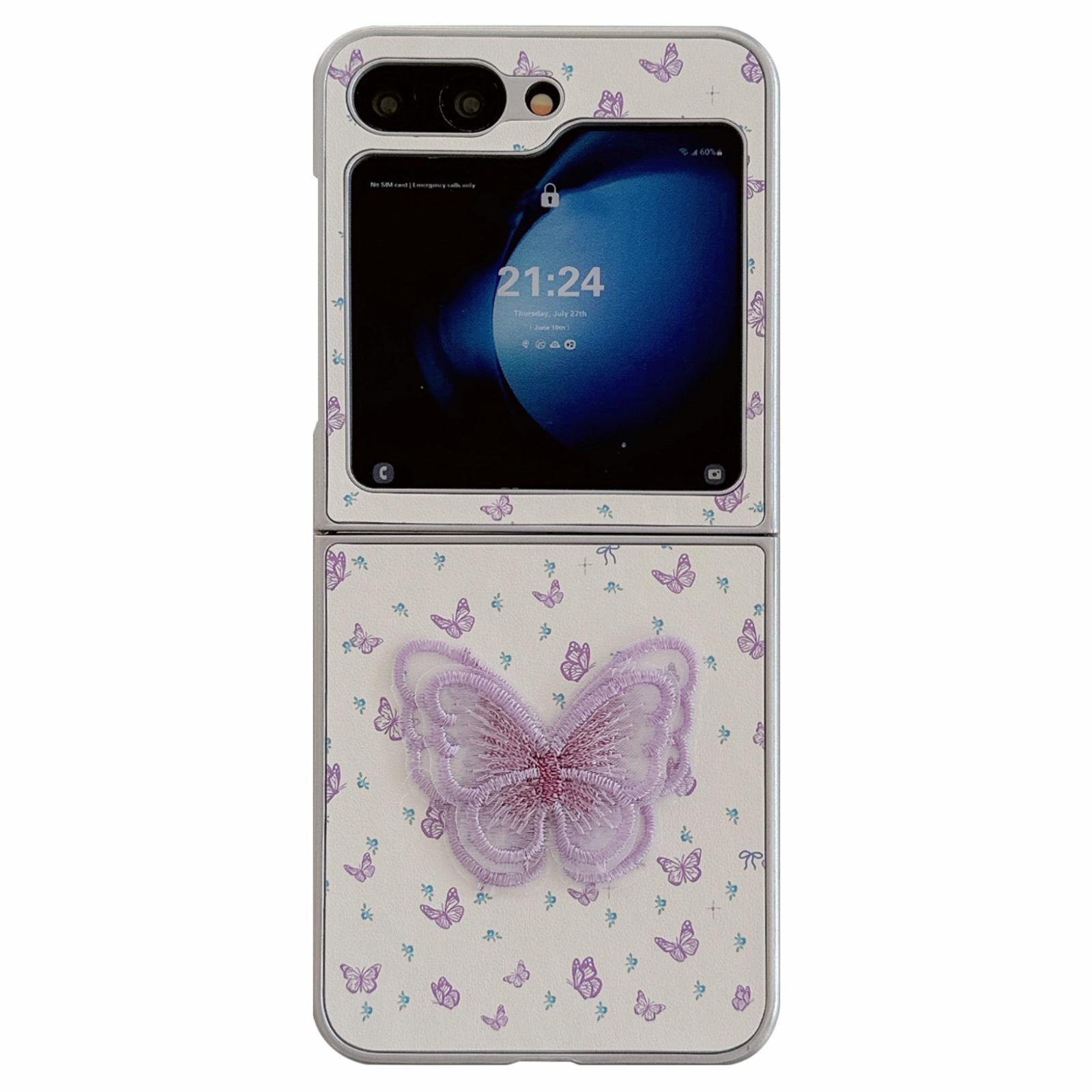 For Samsung Galaxy Z Flip6 5G Case Leather+PC Butterfly Phone Cover with Tulip Hand Strap Style A
For Samsung Galaxy Z Flip6 5G Case Leather+PC Butterfly Phone Cover with Tulip Hand Strap Style A