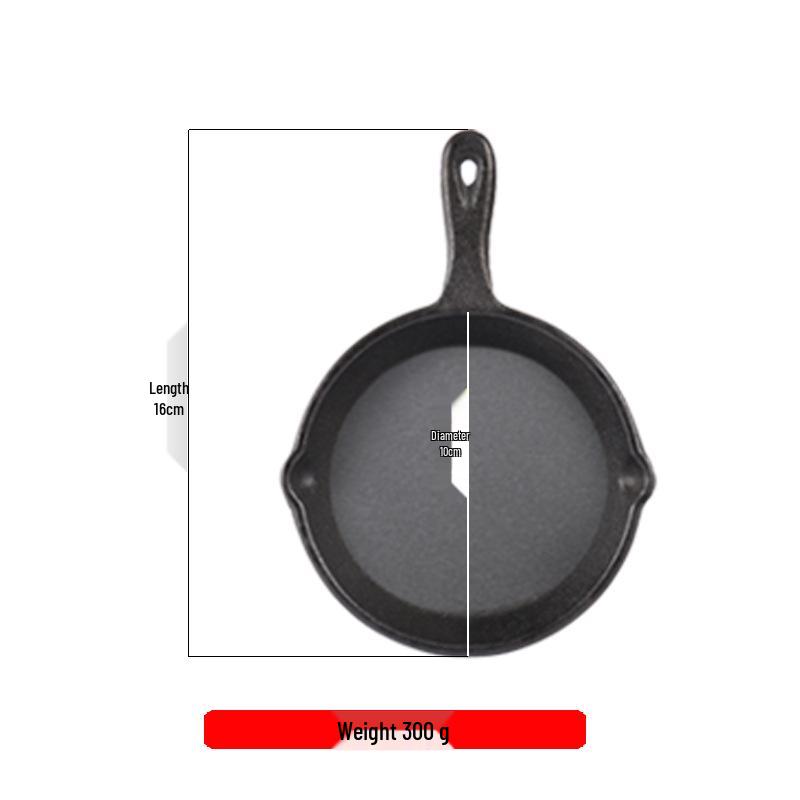 Non-stick Cast Iron Frying Pan: Flat Bottom, No Coating, Oven-Safe for Pizza & Steak
Non-stick Cast Iron Frying Pan: Flat Bottom, No Coating, Oven-Safe for Pizza & Steak