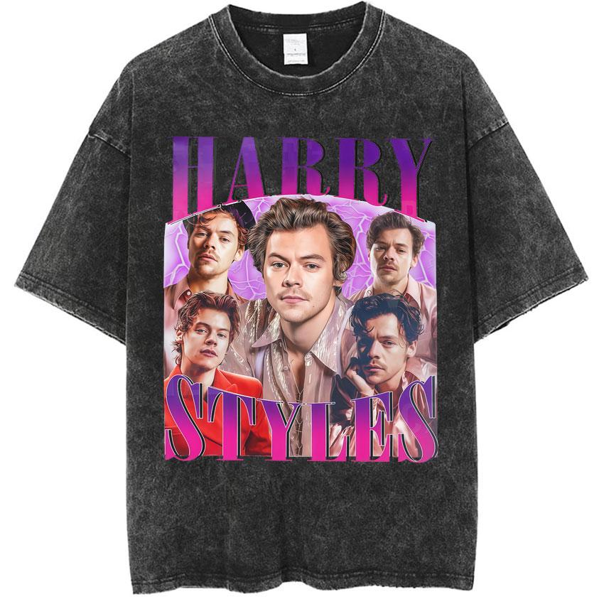 Singer Harry Styles Pop Music Vintage Washed Tshrits Harajuku Cotton Tees Mens Womens Oversized Casual Short Sleeve Tshirt S
Singer Harry Styles Pop Music Vintage Washed Tshrits Harajuku Cotton Tees Mens Womens Oversized Casual Short Sleeve Tshirt S