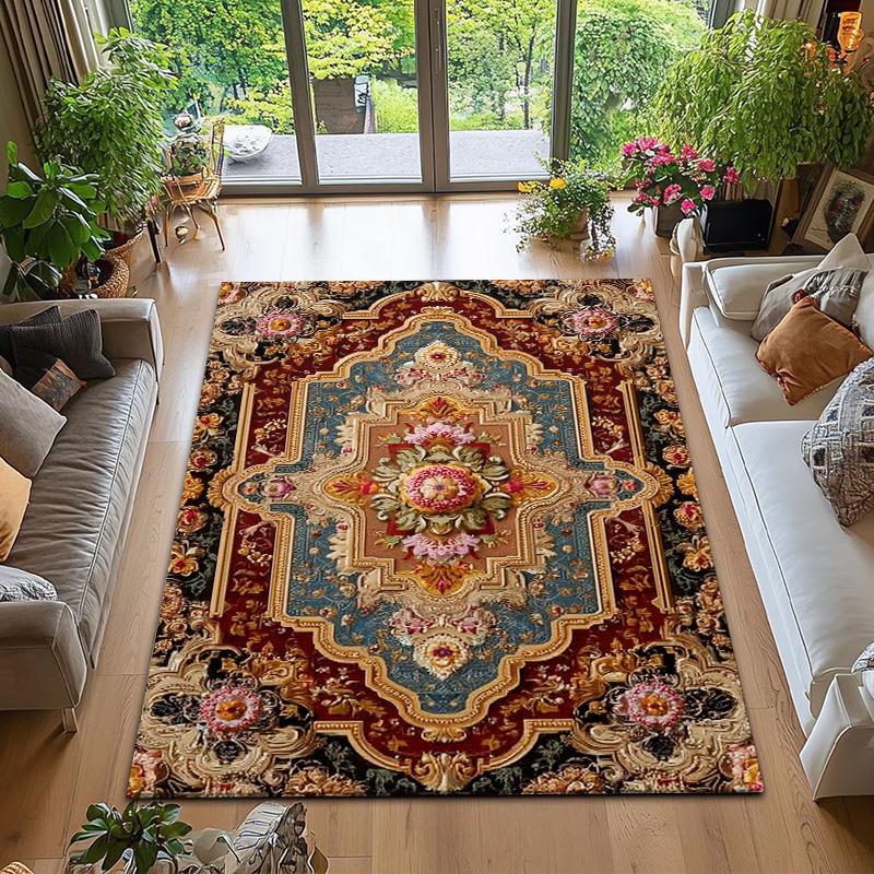 RAKKS Vintage Oriental Area Rug Persian Rug for Living Room Bedroom Home Decor Floral Pattern Soft Velvet Anti-slip Carpet 40x60cm
RAKKS Vintage Oriental Area Rug Persian Rug for Living Room Bedroom Home Decor Floral Pattern Soft Velvet Anti-slip Carpet 40x60cm