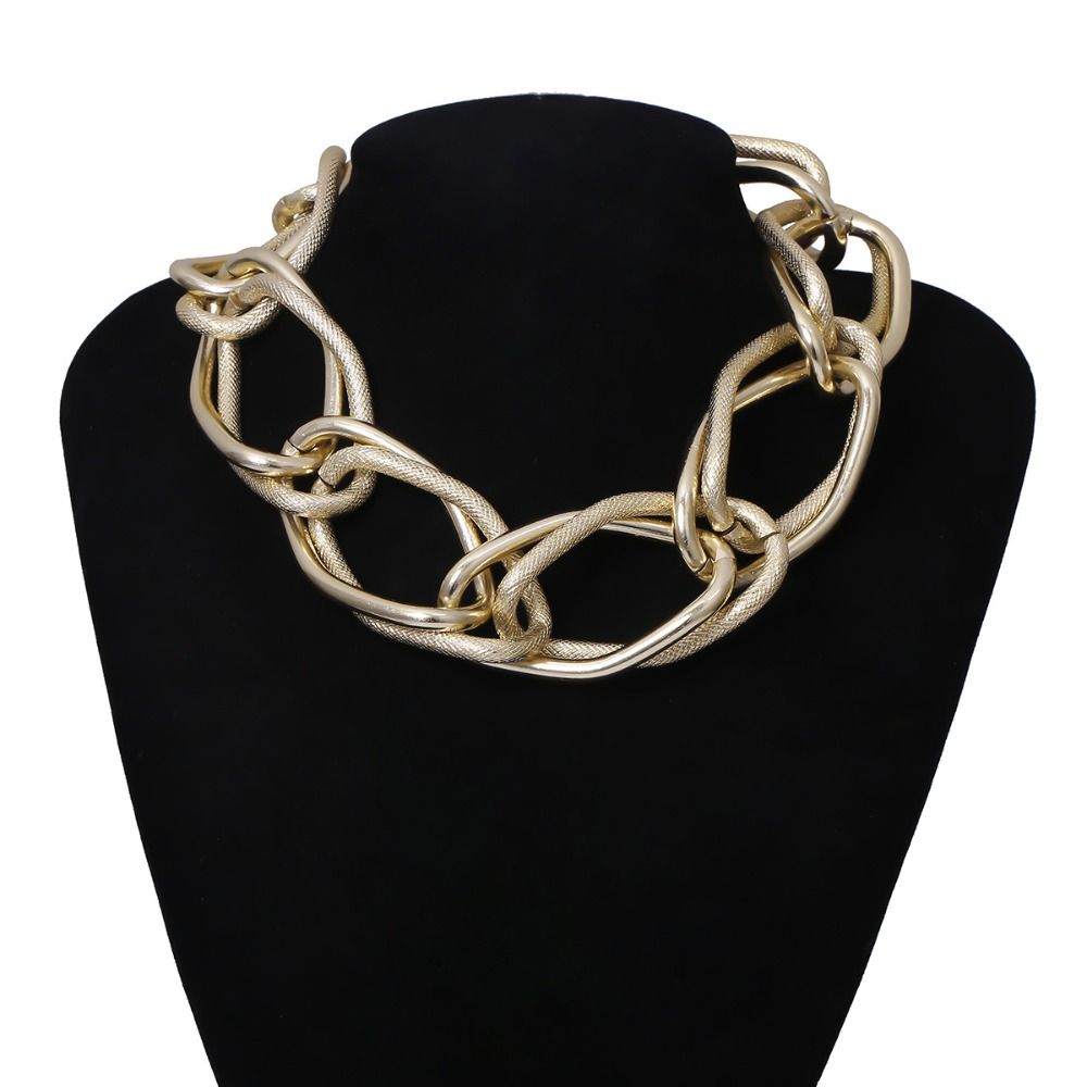 Geometry Chunky Necklace Exaggerated Fashion Jewelry on The Neck Basic Choker Fashion Accessories срібний
Geometry Chunky Necklace Exaggerated Fashion Jewelry on The Neck Basic Choker Fashion Accessories срібний