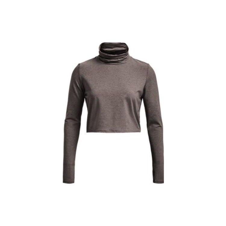 Under Armour Однотонная футболка с высоким воротом, пуловер, тренировочная, с длинным рукавом, женские топы, коричневая 1374493-176 S
Under Armour Однотонная футболка с высоким воротом, пуловер, тренировочная, с длинным рукавом, женские топы, коричневая 1374493-176 S