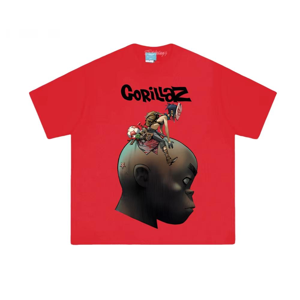 Plastic Beach TShirt 2025 New Gorillaz Men TShirts Cotton High Quality Same As Official WebsiteTeeshirt Vintage Short Sleeves 3XL
Plastic Beach TShirt 2025 New Gorillaz Men TShirts Cotton High Quality Same As Official WebsiteTeeshirt Vintage Short Sleeves 3XL