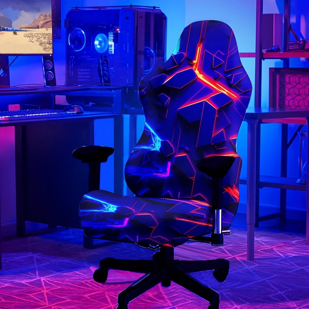 New Glowing Gaming Chair Cover with UV/Blacklight Reactive Neon Flames Effects Computer Desk Chairs Cover Computer Accessories
New Glowing Gaming Chair Cover with UV/Blacklight Reactive Neon Flames Effects Computer Desk Chairs Cover Computer Accessories