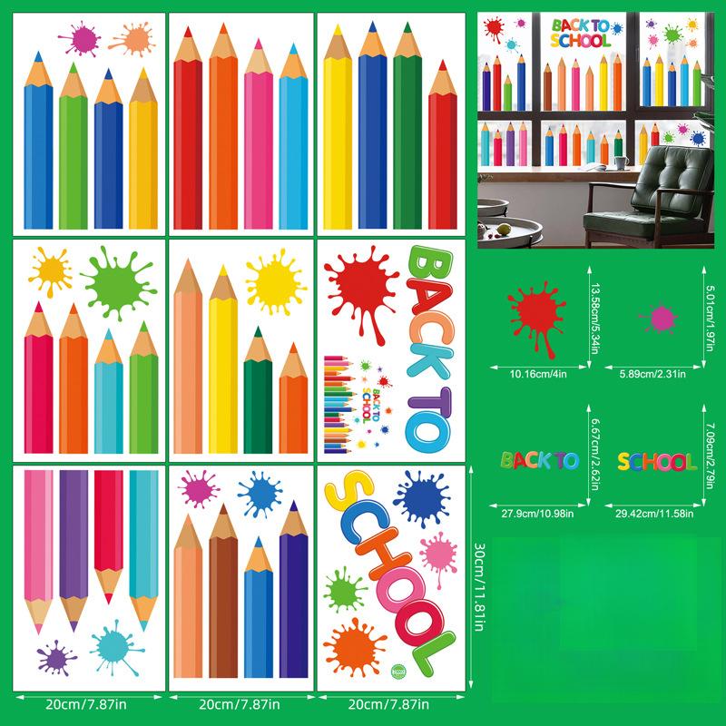 Новый школьный сезон Вечеринка гномов наклейки для украшения вечеринки двухсторонняя печать стеклянный шкаф B
Новый школьный сезон Вечеринка гномов наклейки для украшения вечеринки двухсторонняя печать стеклянный шкаф B