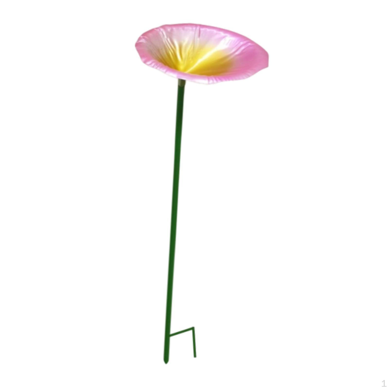 Bee Feeder Post, Ground in Flower Shape, Iron Metal Cup Bird Bath for Lawn, Yard, Outdoor розовый
Bee Feeder Post, Ground in Flower Shape, Iron Metal Cup Bird Bath for Lawn, Yard, Outdoor розовый