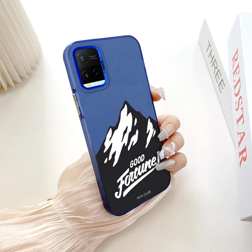 Барвистий сріблястий двосторонній жорсткий протиударний чохол для телефону Vivo з малюнком Vivo Y19S синій
Барвистий сріблястий двосторонній жорсткий протиударний чохол для телефону Vivo з малюнком Vivo Y19S синій