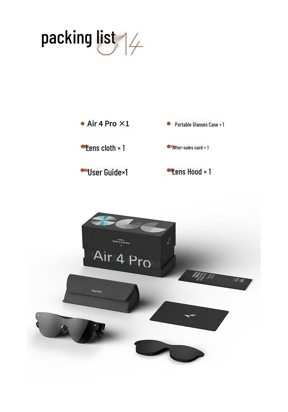 Thunderbird Air4 Pro AR Glasses: HD Screen Movie Viewing and Portable Smart Glasses
Thunderbird Air4 Pro AR Glasses: HD Screen Movie Viewing and Portable Smart Glasses