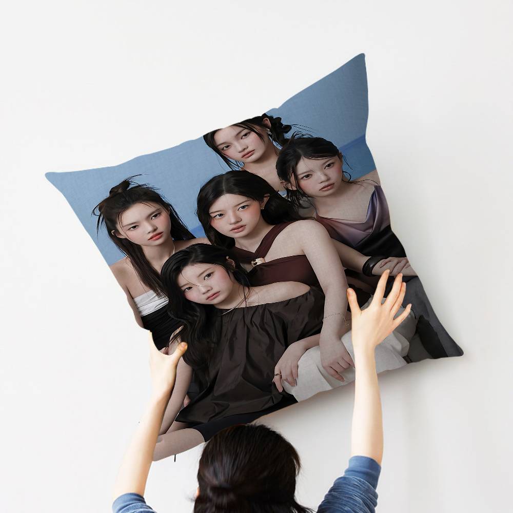 Kpop I-ILLIT Singer Pillow Gift Home Office Decoration Bedroom Sofa Car Cushion Cover Case 45x45 60cmx60cm
Kpop I-ILLIT Singer Pillow Gift Home Office Decoration Bedroom Sofa Car Cushion Cover Case 45x45 60cmx60cm