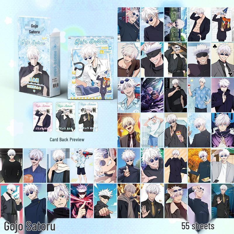 Gojo Satoru 3-Inch LOMO Card Box: 50 HD Anime Polaroid Cards
Gojo Satoru 3-Inch LOMO Card Box: 50 HD Anime Polaroid Cards