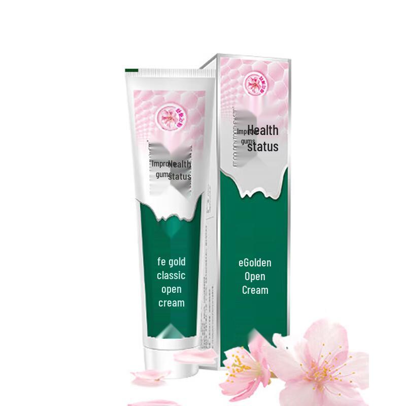 fe Golden Classic Whitening Toothpaste - Cherry Blossom Mint
fe Golden Classic Whitening Toothpaste - Cherry Blossom Mint