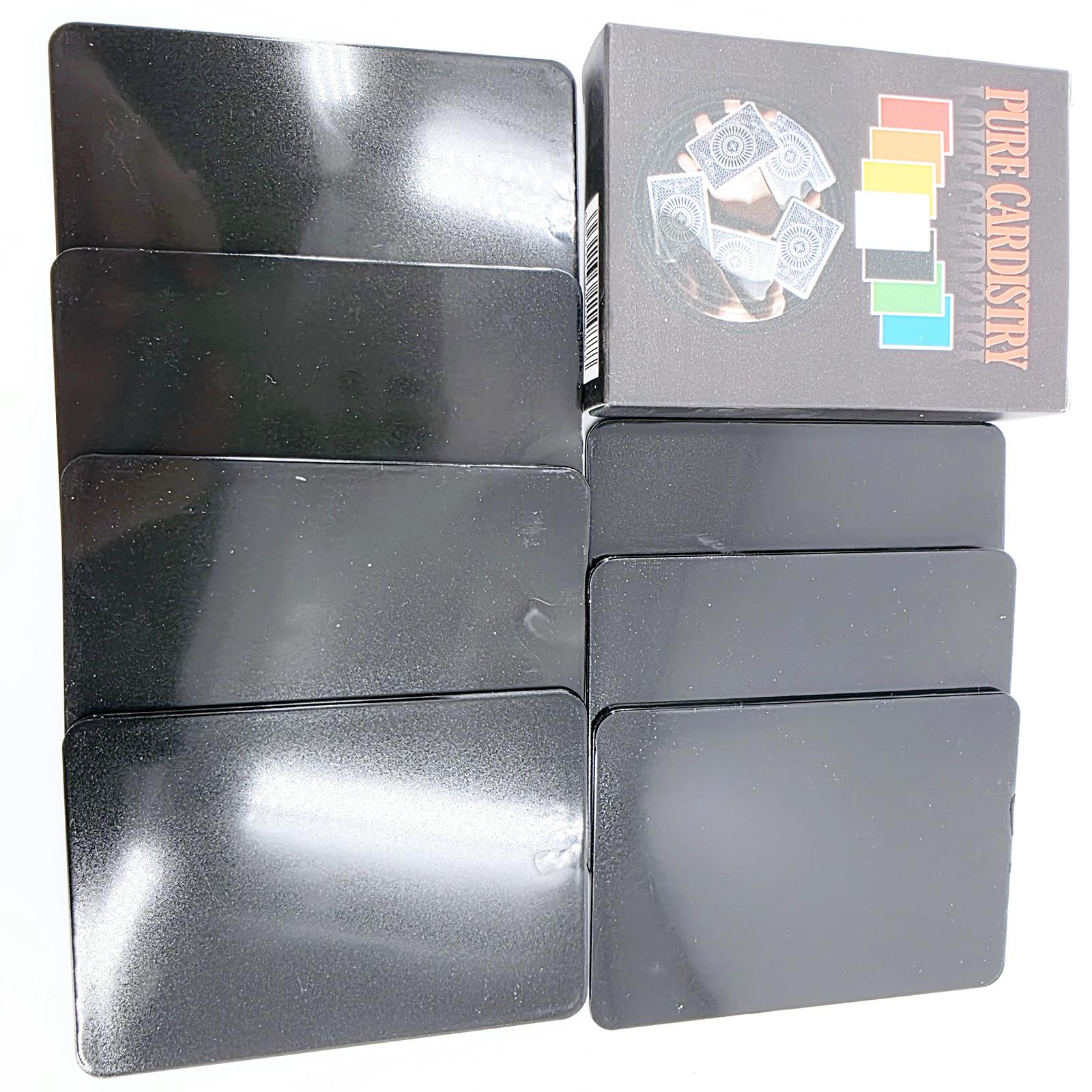 Playing Cards Fluorescent Magic Poker Set for Flourishes & Tricks Flexible Plastic Training Deck Cardistry Magicians Beginners чёрный
Playing Cards Fluorescent Magic Poker Set for Flourishes & Tricks Flexible Plastic Training Deck Cardistry Magicians Beginners чёрный