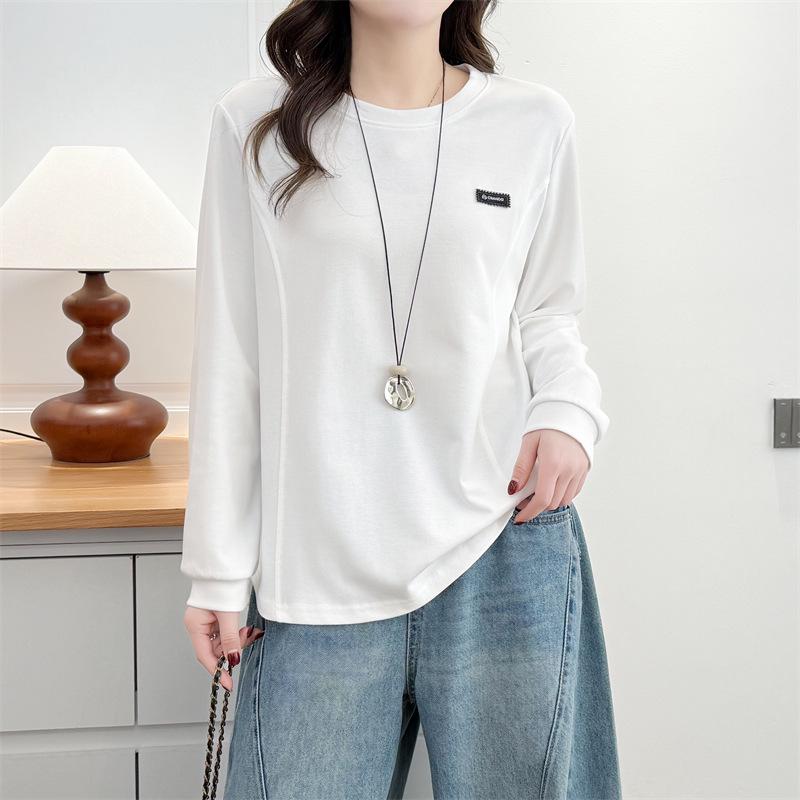 2026 Plus Size Women s Hoodie: Long Sleeve, Round Neck, Patchwork, Slimming Casual T-shirt for Chubby Girls 4XL білий
2026 Plus Size Women s Hoodie: Long Sleeve, Round Neck, Patchwork, Slimming Casual T-shirt for Chubby Girls 4XL білий