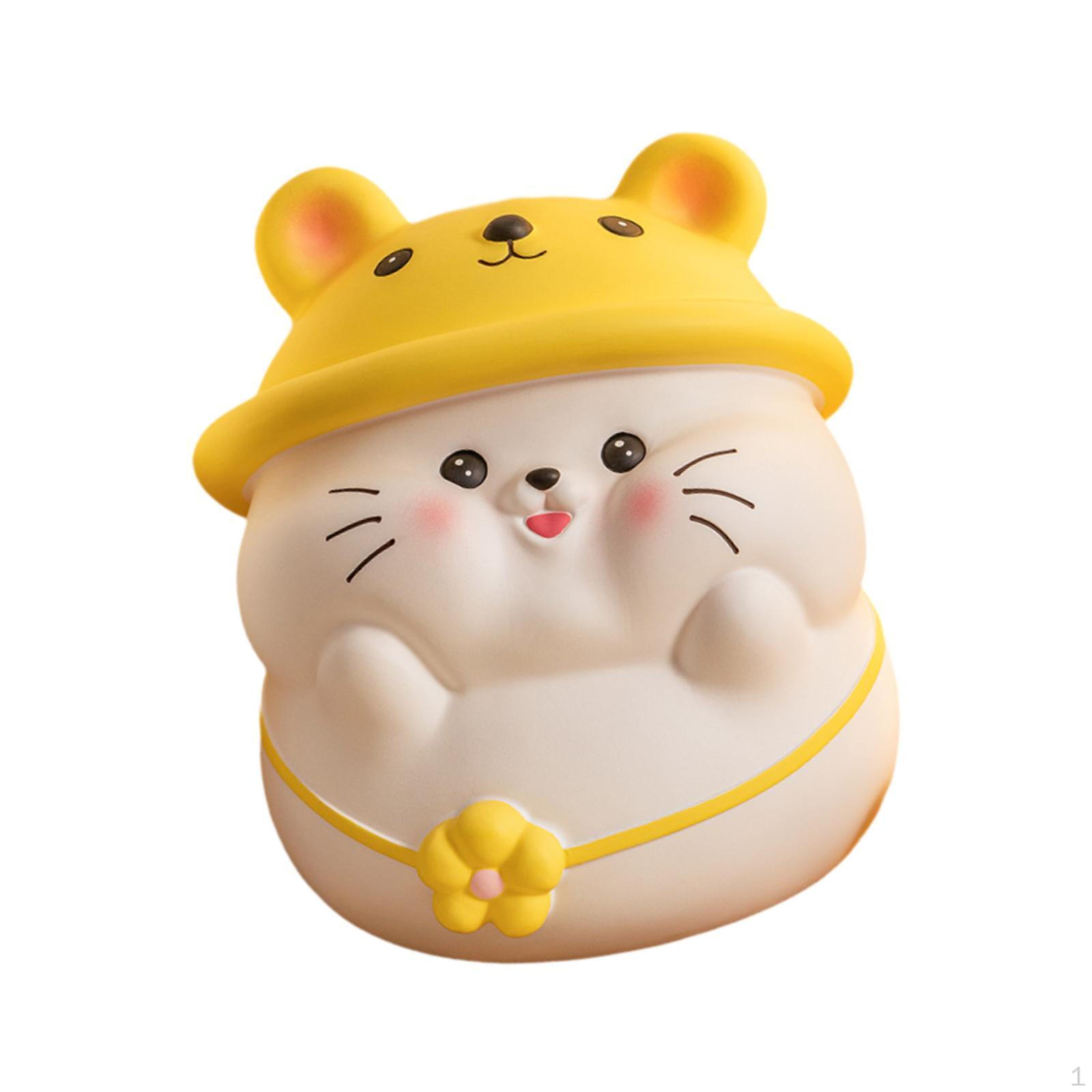 Мультяшна кішка скарбничка для дітей, декоративна коробка для заощаджень грошей для хлопчиків і дівчаток Yellow L
Мультяшна кішка скарбничка для дітей, декоративна коробка для заощаджень грошей для хлопчиків і дівчаток Yellow L
