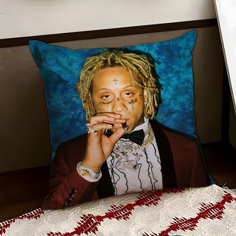 Rapper TTrippie RRedd Cushion Cover Reversible Soft Durable Pillow Cover Home Car MultiScene Use for Daily Comfort 30X30cm
Rapper TTrippie RRedd Cushion Cover Reversible Soft Durable Pillow Cover Home Car MultiScene Use for Daily Comfort 30X30cm