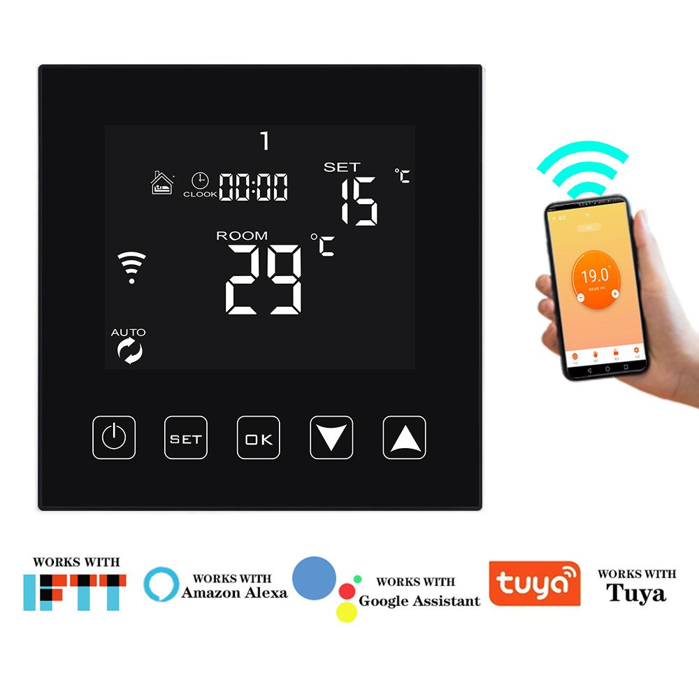 Smart Thermostat 16A /3A Temperature Controller Wifi Thermostat Electric Warm Floor Heating Room Thermostat Works with Smart Home червоний
Smart Thermostat 16A /3A Temperature Controller Wifi Thermostat Electric Warm Floor Heating Room Thermostat Works with Smart Home червоний