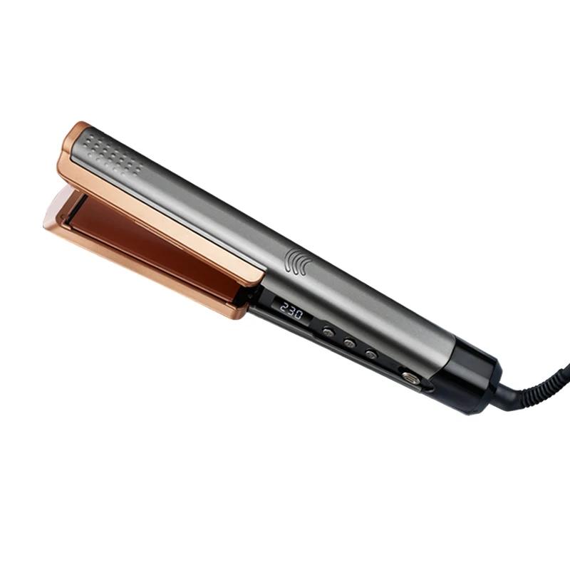 2 in 1 Hair Straightener Curling Ionizer with LCD Wide PanelProfessional Ceramic Hair Straightener with adjustable temperature UK сірий
2 in 1 Hair Straightener Curling Ionizer with LCD Wide PanelProfessional Ceramic Hair Straightener with adjustable temperature UK сірий