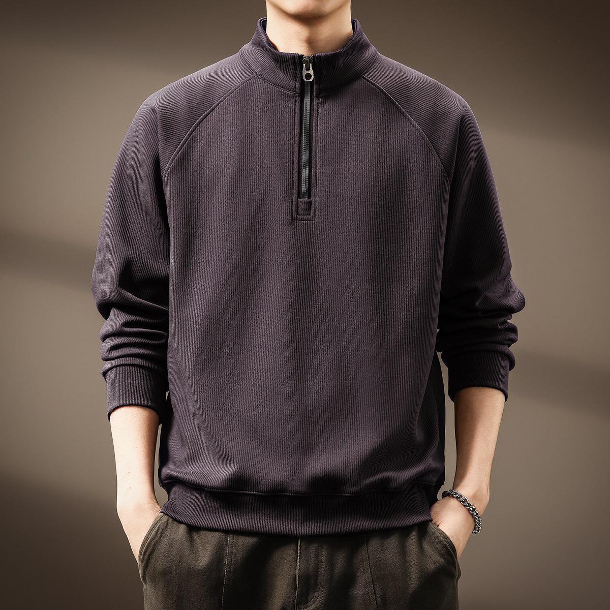 Men s Retro Half-Zip Heavyweight Hoodie - Winter Velvet, Loose Fit, Stand Collar, Large Size. L (120-140 jin)
Men s Retro Half-Zip Heavyweight Hoodie - Winter Velvet, Loose Fit, Stand Collar, Large Size. L (120-140 jin)