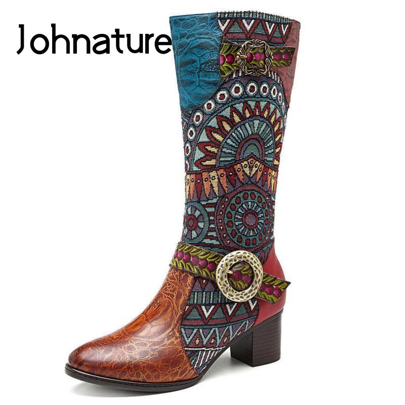 Johnature/высокие сапоги из натуральной кожи, женская обувь, этнические разноцветные ботинки на платформе с круглым носком на молнии, шитье ручной работы, ботинки на платформе в стиле ретро
Johnature/высокие сапоги из натуральной кожи, женская обувь, этнические разноцветные ботинки на платформе с круглым носком на молнии, шитье ручной работы, ботинки на платформе в стиле ретро