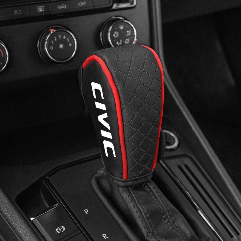 Leather Car Gear Shift Handle Cover Shifter Protector Case For Honda Civic Accord XRV CRV HRV Jazz City Pilot Interior Accessory
Leather Car Gear Shift Handle Cover Shifter Protector Case For Honda Civic Accord XRV CRV HRV Jazz City Pilot Interior Accessory