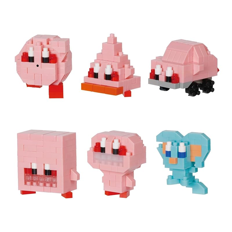 Kawada nanoblock mini nano Kirby of the Stars discovery (BOX) NBMC_60S 1BOX = 6 pieces, 6 types in total
Kawada nanoblock mini nano Kirby of the Stars discovery (BOX) NBMC_60S 1BOX = 6 pieces, 6 types in total