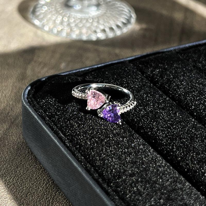 2026 Pink Purple Dream Sweet Cool Girly Style, Full of Diamonds Butterfly Geometric Stacked Ring ins Cool Wind Exquisite White Ring Resizable
2026 Pink Purple Dream Sweet Cool Girly Style, Full of Diamonds Butterfly Geometric Stacked Ring ins Cool Wind Exquisite White Ring Resizable