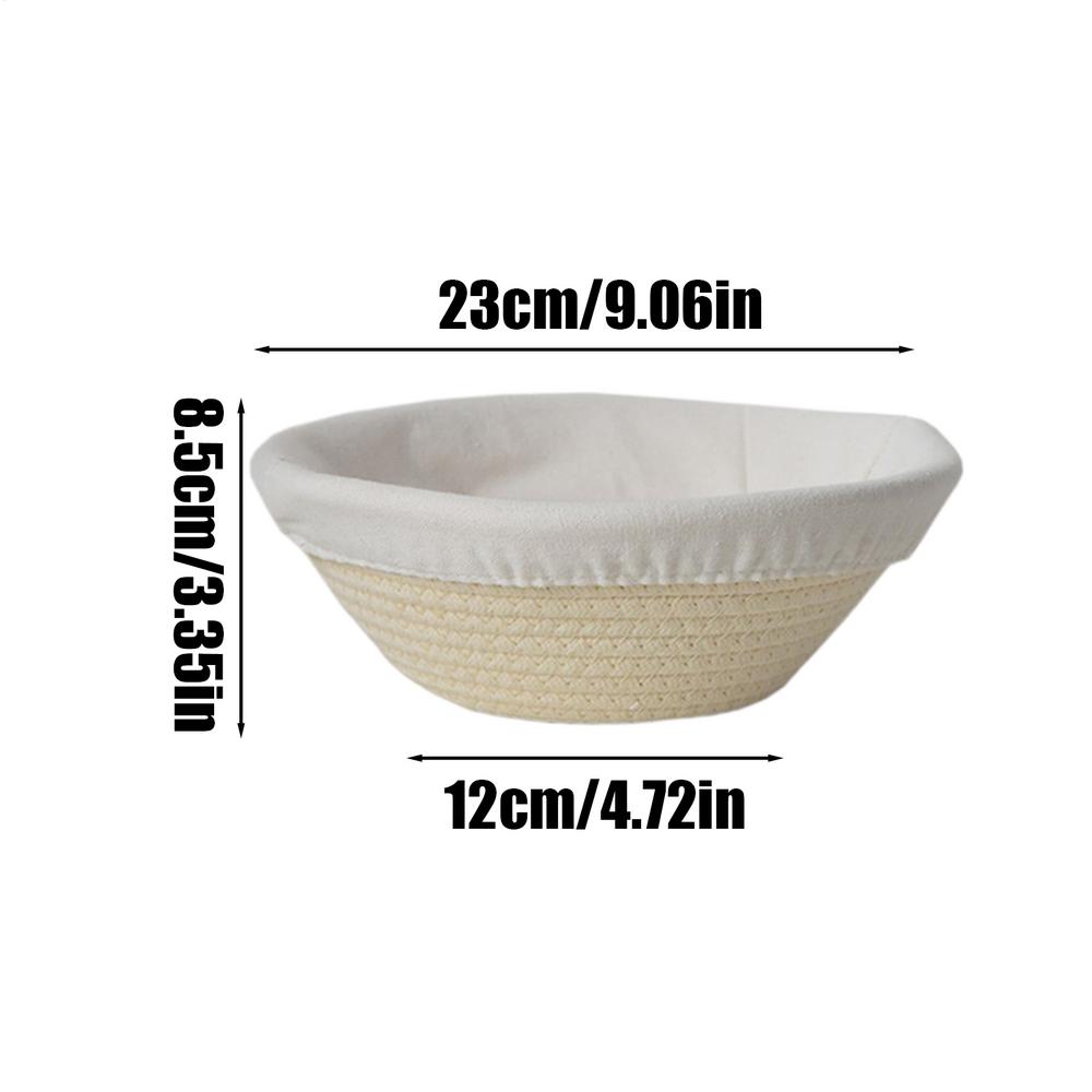 Круглые или Овальные Баннетоны для Домашнего Пекаря Корзина для Расстойки Хлеба Хлопковая веревка Корзина для Ферментации Теста Инструменты для Выпечки Хлеба
Круглые или Овальные Баннетоны для Домашнего Пекаря Корзина для Расстойки Хлеба Хлопковая веревка Корзина для Ферментации Теста Инструменты для Выпечки Хлеба