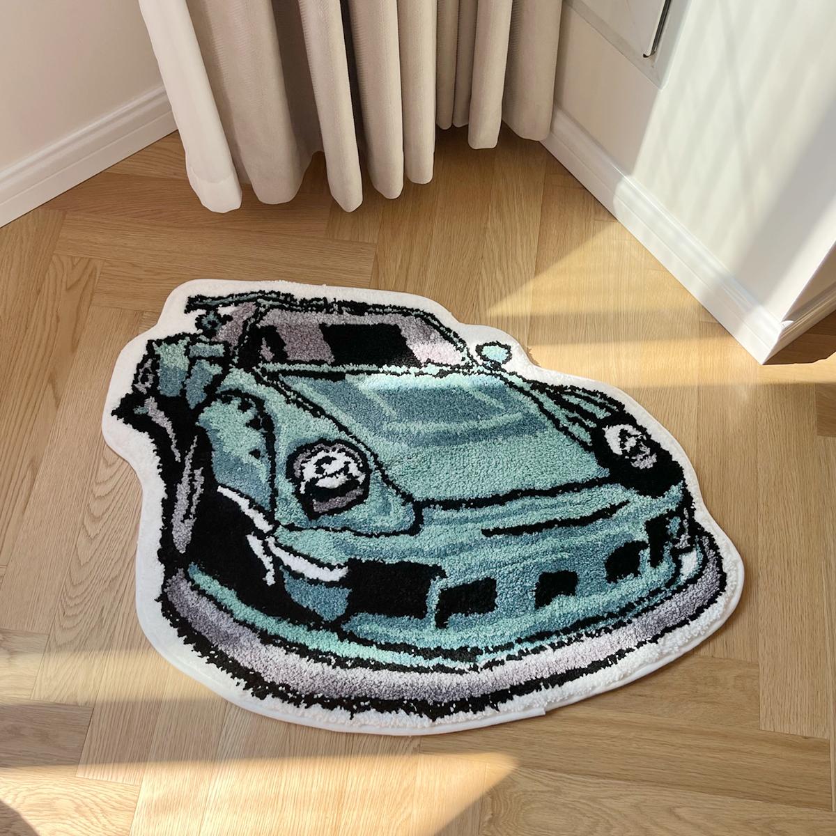 LAKEA Enthusiast Racing Car Shaped Tufting Rug Soft Tufted An-slip Floormat Sofa Feet Mat Carpet Entrance Doormats Absorbent 80X60.8 CM
LAKEA Enthusiast Racing Car Shaped Tufting Rug Soft Tufted An-slip Floormat Sofa Feet Mat Carpet Entrance Doormats Absorbent 80X60.8 CM