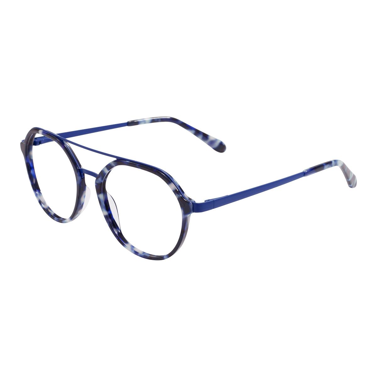 Acetate Unisex Round Double Bridge Tortoiseshell Glasses Frame Full Rim Big Spectacle With Spring Hinge For Prescription Lenses синій
Acetate Unisex Round Double Bridge Tortoiseshell Glasses Frame Full Rim Big Spectacle With Spring Hinge For Prescription Lenses синій