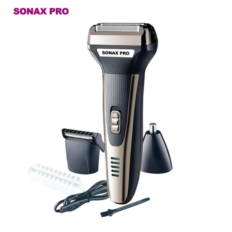 SONAX PRO 3 в 1 мужская электробритва перезаряжаемая электрическая бритва для бритья бороды возвратно-поступательная машина для чистки носа для бритья волос
SONAX PRO 3 в 1 мужская электробритва перезаряжаемая электрическая бритва для бритья бороды возвратно-поступательная машина для чистки носа для бритья волос