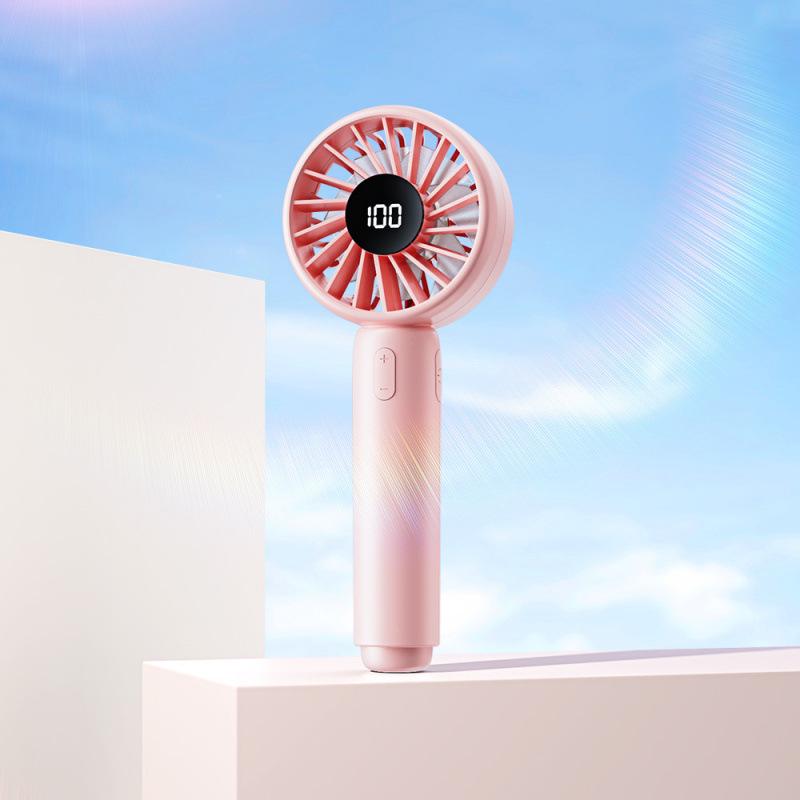 Rechargeable 100-Speed Mini Handheld Turbo Fan - Portable & Desktop Electric Fan 171*67.6*33mm рожевий
Rechargeable 100-Speed Mini Handheld Turbo Fan - Portable & Desktop Electric Fan 171*67.6*33mm рожевий