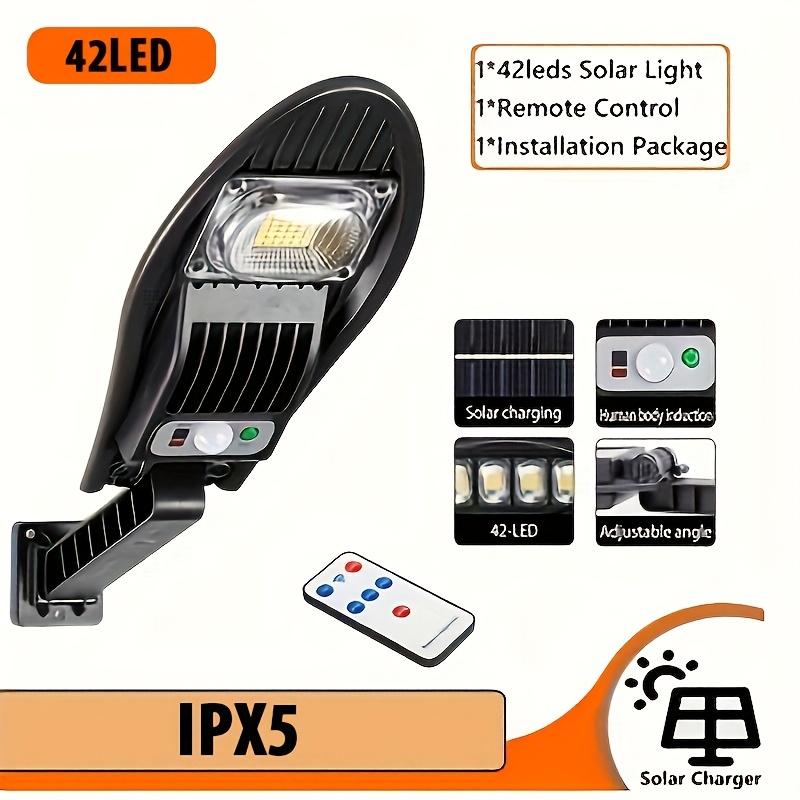 Upgrade 168LED Solar Street Lights, Outdoor LED Garden Wall Adjustable Angle Solar Lights, Christmas and Halloween Gifts 42LED
Upgrade 168LED Solar Street Lights, Outdoor LED Garden Wall Adjustable Angle Solar Lights, Christmas and Halloween Gifts 42LED