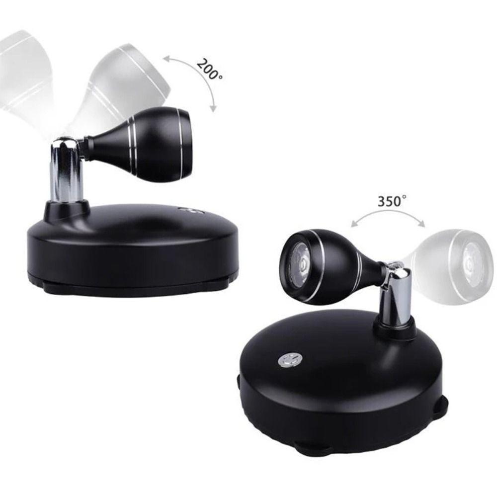 Remote Control Wireless Spotlights Rotatable LED Wall Lamp Durable Cabinet Spotlights Art Showroom
Remote Control Wireless Spotlights Rotatable LED Wall Lamp Durable Cabinet Spotlights Art Showroom