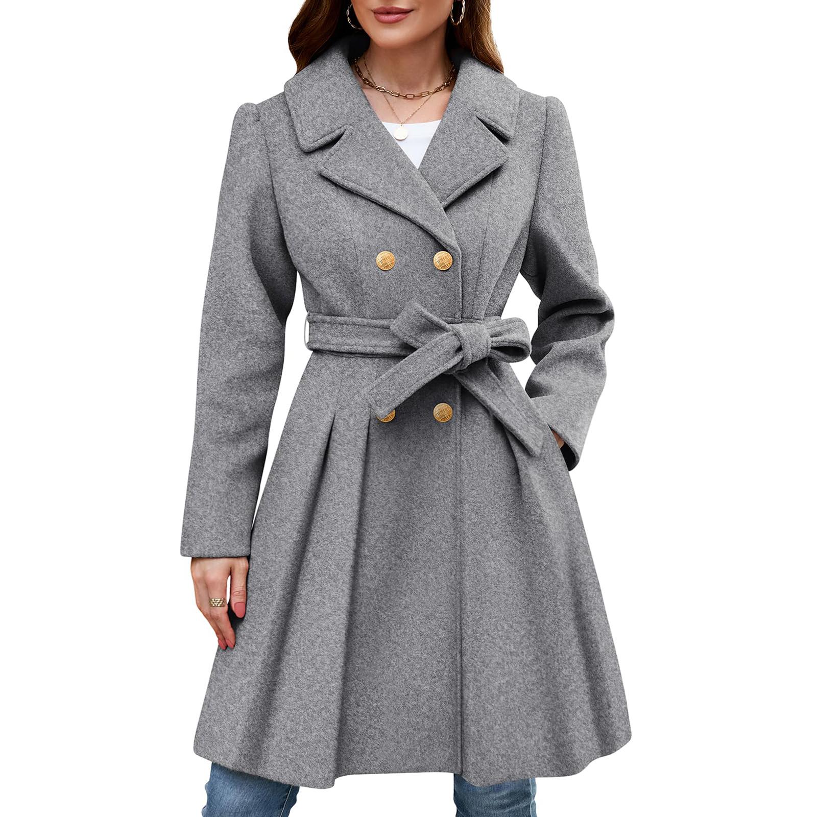 Women s Fashion Slim-Fit Double-Breasted Lapel Wool Coat Color Outerwear M
Women s Fashion Slim-Fit Double-Breasted Lapel Wool Coat Color Outerwear M