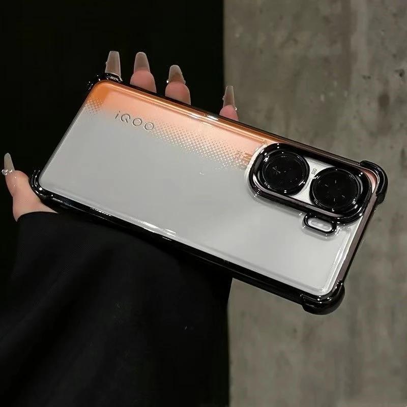 Four Corners Anti-shock Case For Vivo IQOO Neo 10 9 Pro IQOO Neo9 S G Lens Protection Plating Shockproof Protection Cover vivo iQOO Neo10 (China)
Four Corners Anti-shock Case For Vivo IQOO Neo 10 9 Pro IQOO Neo9 S G Lens Protection Plating Shockproof Protection Cover vivo iQOO Neo10 (China)