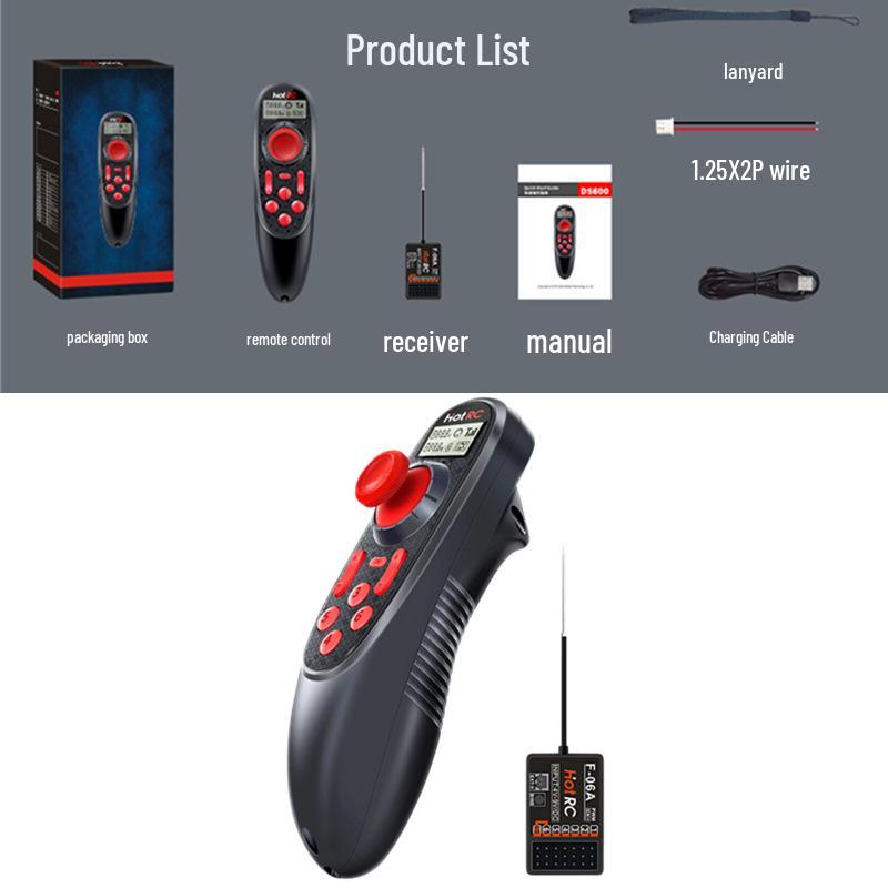 Six-Channel Remote Control for Car & Boat Models with Display, One-Handed Net Casting, Bait Boat, Grass Cutter with Speed Control & Signal Return
Six-Channel Remote Control for Car & Boat Models with Display, One-Handed Net Casting, Bait Boat, Grass Cutter with Speed Control & Signal Return