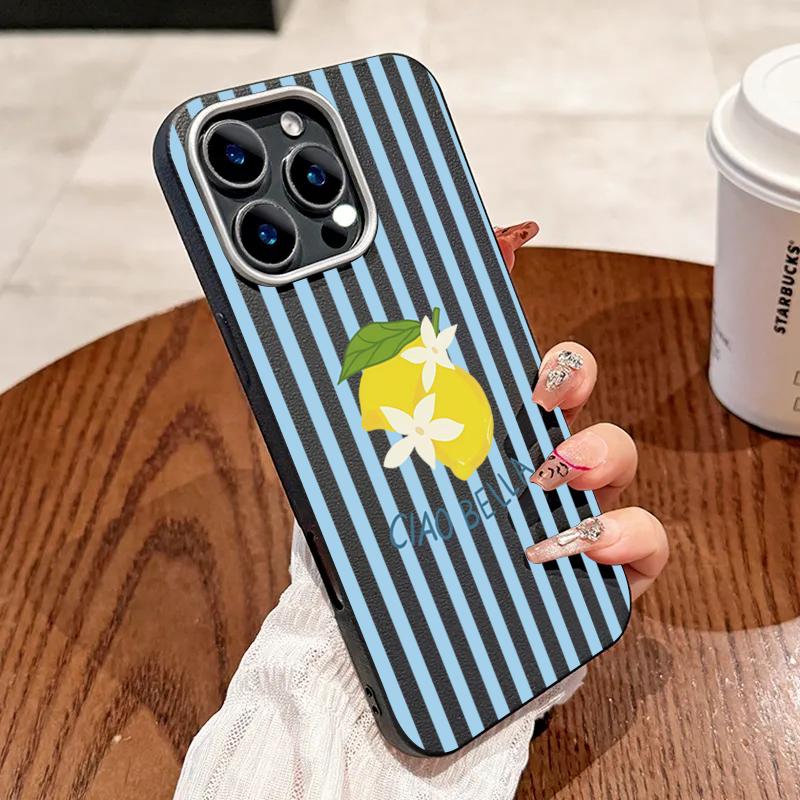 Lemon Striped Retro Design Suitable for iPhone 17 16 Pro Max 15 14 13 12 11 XS XR 7 8 16 Plus 17 Lichee Pattern Phone Case Cover iPhone 13 Pro
Lemon Striped Retro Design Suitable for iPhone 17 16 Pro Max 15 14 13 12 11 XS XR 7 8 16 Plus 17 Lichee Pattern Phone Case Cover iPhone 13 Pro
