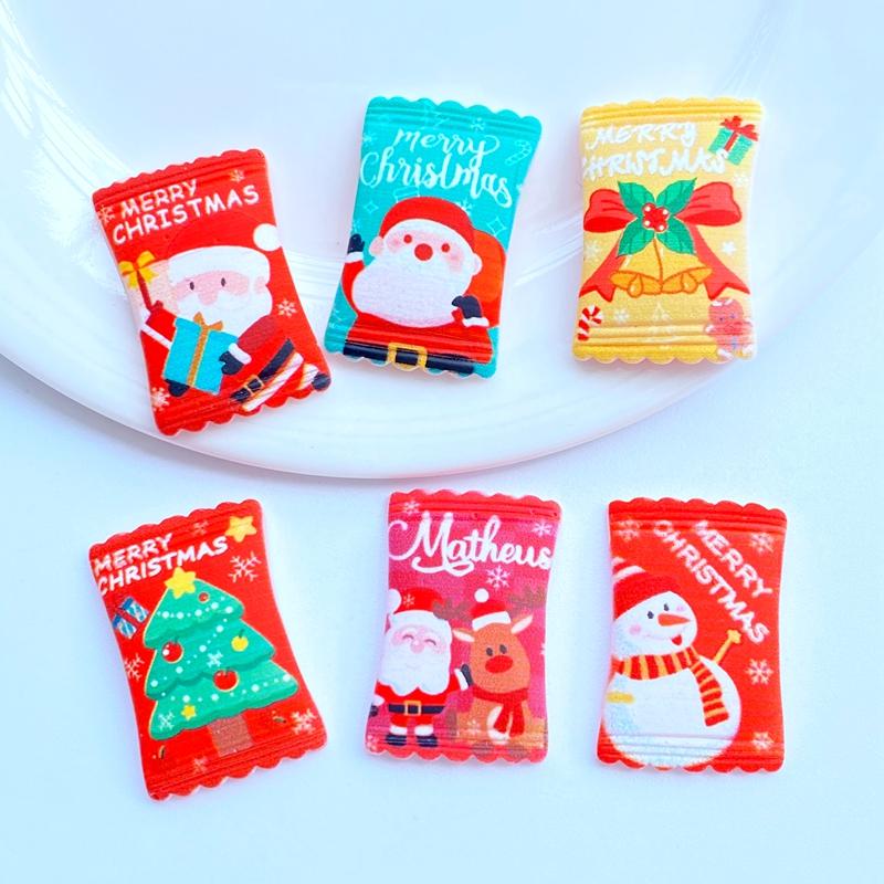 12Pcs New Cute Mini Christmas Candy Series Flat Back Resin Cabochons Scrapbooking DIY Jewelry Craft Decoration Accessorie
12Pcs New Cute Mini Christmas Candy Series Flat Back Resin Cabochons Scrapbooking DIY Jewelry Craft Decoration Accessorie