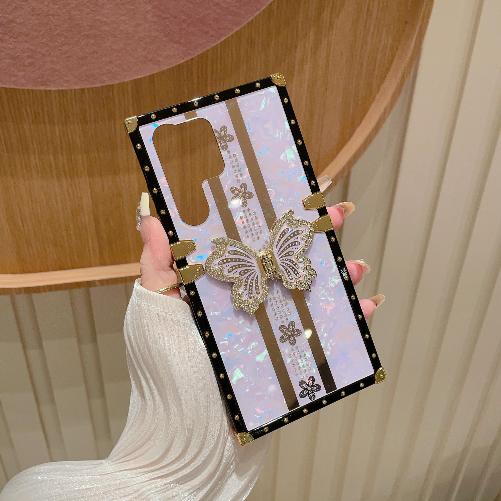 For Samsung Galaxy S25 Ultra Case TPU+PC Electroplated Butterfly Kickstand Phone Cover Purple
For Samsung Galaxy S25 Ultra Case TPU+PC Electroplated Butterfly Kickstand Phone Cover Purple