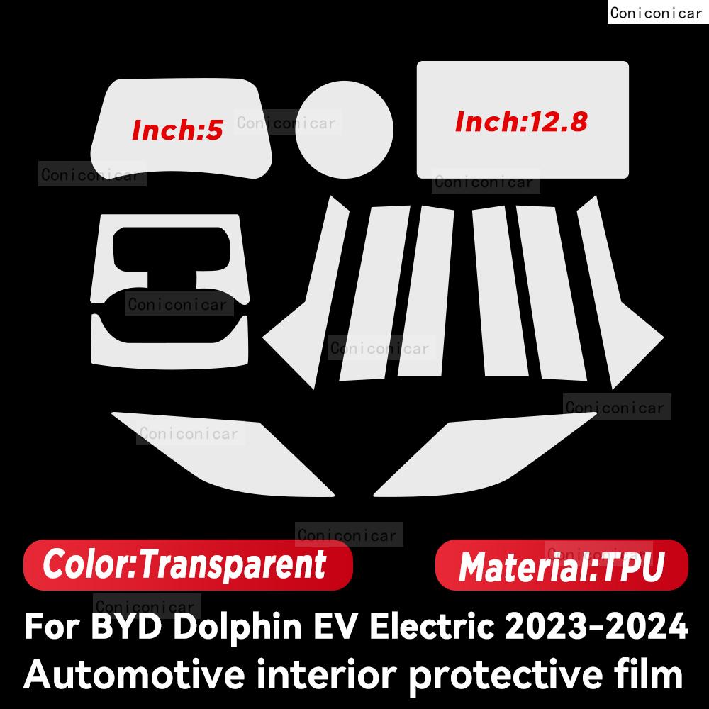 For BYD DOLPHIN EV 2024 Car Interior Protection Anti-Scratch Film Sticker trument Center Control Navigation Screen Right rudder
For BYD DOLPHIN EV 2024 Car Interior Protection Anti-Scratch Film Sticker trument Center Control Navigation Screen Right rudder