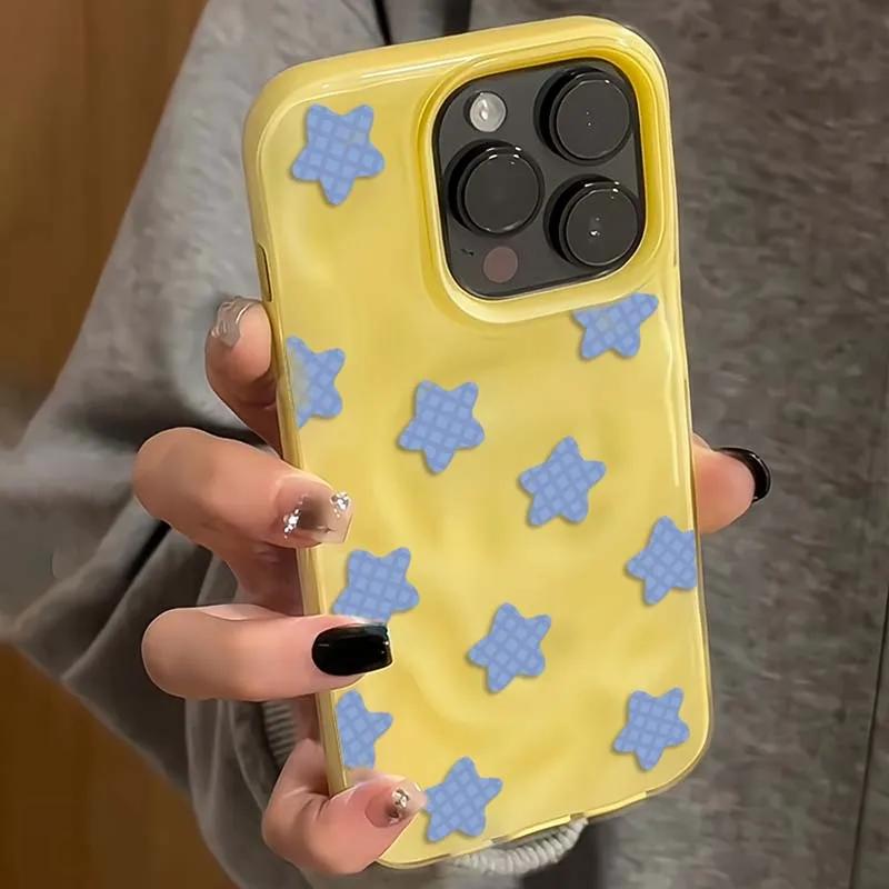 Cartoon Black Checkered Star Pattern Korean Phone Case For iPhone 17 16 15 14 13 12 11 Pro Max Plus 17 Air Shockproof Soft Cover
Cartoon Black Checkered Star Pattern Korean Phone Case For iPhone 17 16 15 14 13 12 11 Pro Max Plus 17 Air Shockproof Soft Cover