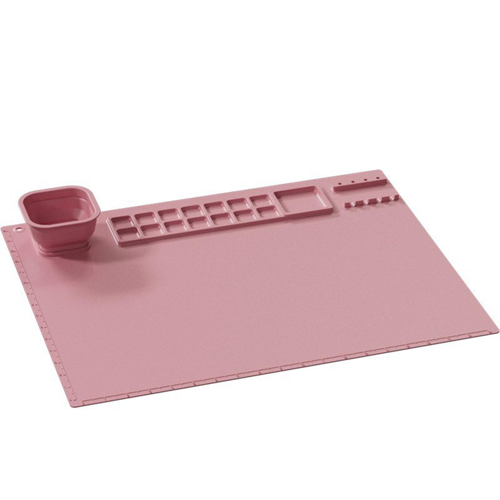 1PC Washable Silicone Craft Graffiti Painting Mat Children’s Do-It-Yourself Silicone Painting Scrubbable Pigment Palette Painting Practical Use розовый
1PC Washable Silicone Craft Graffiti Painting Mat Children’s Do-It-Yourself Silicone Painting Scrubbable Pigment Palette Painting Practical Use розовый
