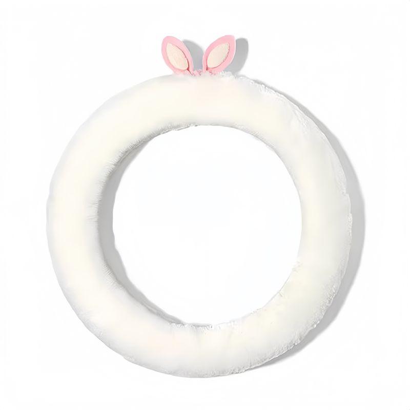 Deer Antler Plush Car Steering Wheel Cover Winter Style Steering Wheel Protector Warm Non-Slip Cute Handle Cover Universal Style for Women [Bow Tie Steering Wheel Cover-Pink (Plush Style)
Deer Antler Plush Car Steering Wheel Cover Winter Style Steering Wheel Protector Warm Non-Slip Cute Handle Cover Universal Style for Women [Bow Tie Steering Wheel Cover-Pink (Plush Style)