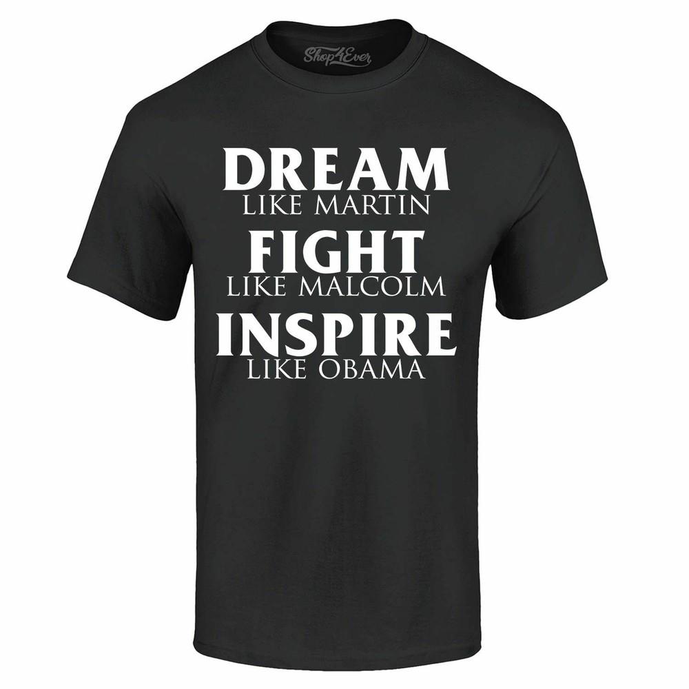 Dream Like Martin Fight Like Malcom T-shirt Black History BLM Shirts 2XL
Dream Like Martin Fight Like Malcom T-shirt Black History BLM Shirts 2XL