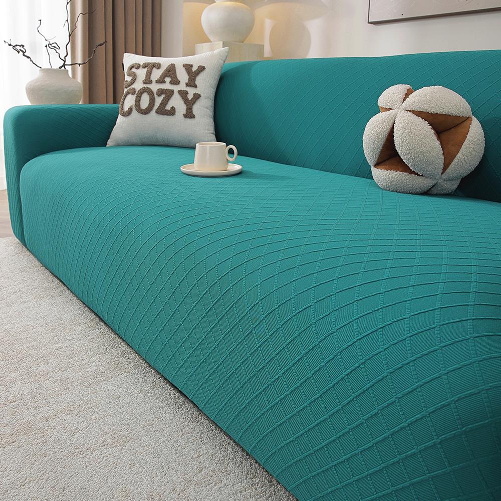 Grid Patterned Sofa Cover Suitable for All Seasons High Elasticity Machine Washable Fully Covered with Anti Slip Cover Cloth 1-seater sofa зелёный
Grid Patterned Sofa Cover Suitable for All Seasons High Elasticity Machine Washable Fully Covered with Anti Slip Cover Cloth 1-seater sofa зелёный