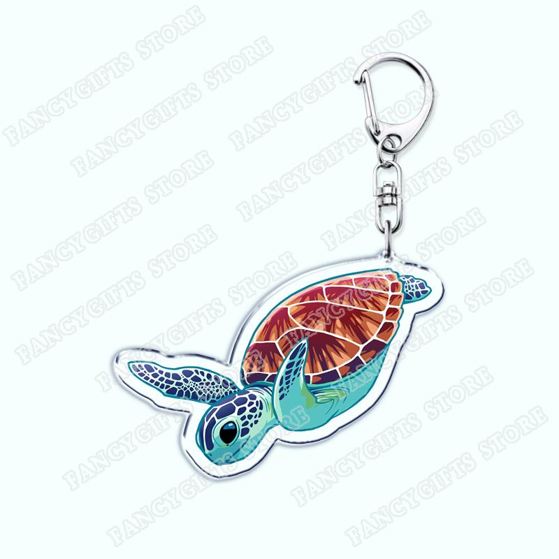 Watercolor Green Sea Turtle Keychains for Accessories Bag Key Chain Ring Ocean Animal Fans Gifts Friends Keyrings
Watercolor Green Sea Turtle Keychains for Accessories Bag Key Chain Ring Ocean Animal Fans Gifts Friends Keyrings