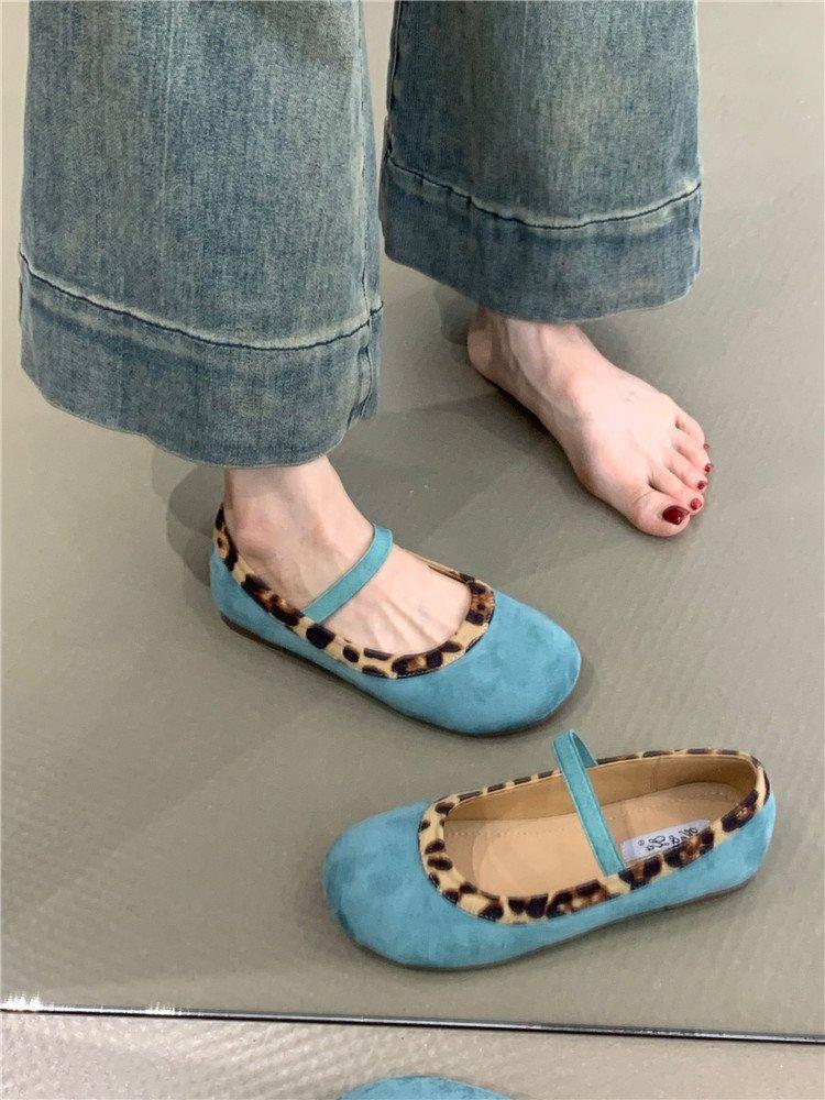 2024 Autumn Vintage Round Head Suede Mary Jane Shoes Gentle Wind Evening Student Shoes Soft Sole Ballet Single Shoes Women 40 небо синє кольору
2024 Autumn Vintage Round Head Suede Mary Jane Shoes Gentle Wind Evening Student Shoes Soft Sole Ballet Single Shoes Women 40 небо синє кольору