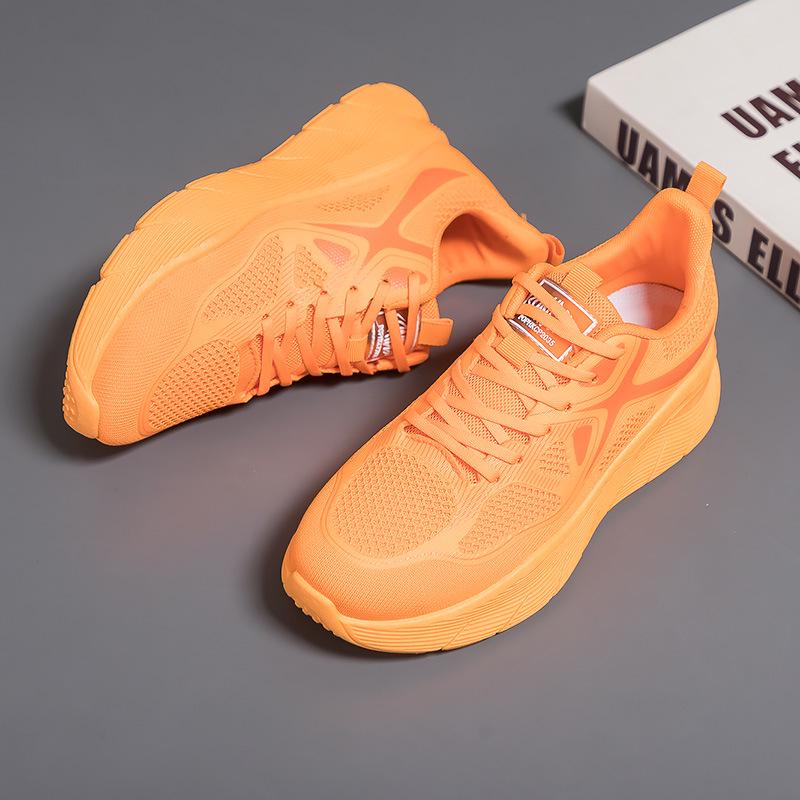 Дихаючі кросівки з сітки Flyknit: Унісекс, Зручні, Легкі, Товста підошва для повсякденного бігового стилю. 35 Women яскраво-оранжевого кольору
Дихаючі кросівки з сітки Flyknit: Унісекс, Зручні, Легкі, Товста підошва для повсякденного бігового стилю. 35 Women яскраво-оранжевого кольору