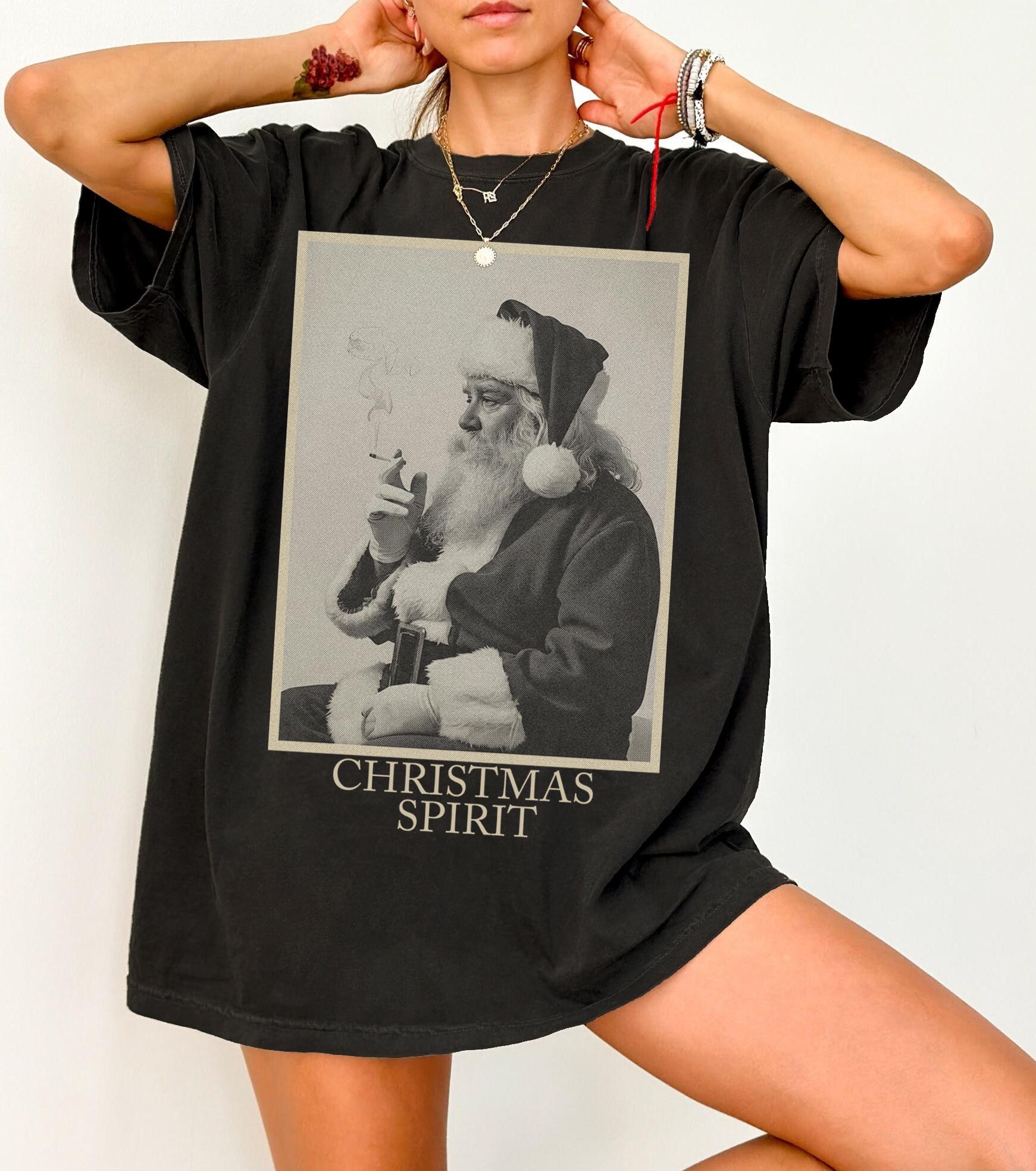 Christmas Spirit Tshirt Retro Holiday Style Fun Santa Smoking Tshirt 90s Aesthetic Gift Fun Santa Tshirt 4XL
Christmas Spirit Tshirt Retro Holiday Style Fun Santa Smoking Tshirt 90s Aesthetic Gift Fun Santa Tshirt 4XL