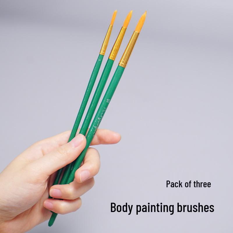 Professional Oil Paint Makeup Brush Set – Pointed, Flat Tips for Outlines, Blending, Details, and Filling. 3-piece Pointed жовтий
Professional Oil Paint Makeup Brush Set – Pointed, Flat Tips for Outlines, Blending, Details, and Filling. 3-piece Pointed жовтий